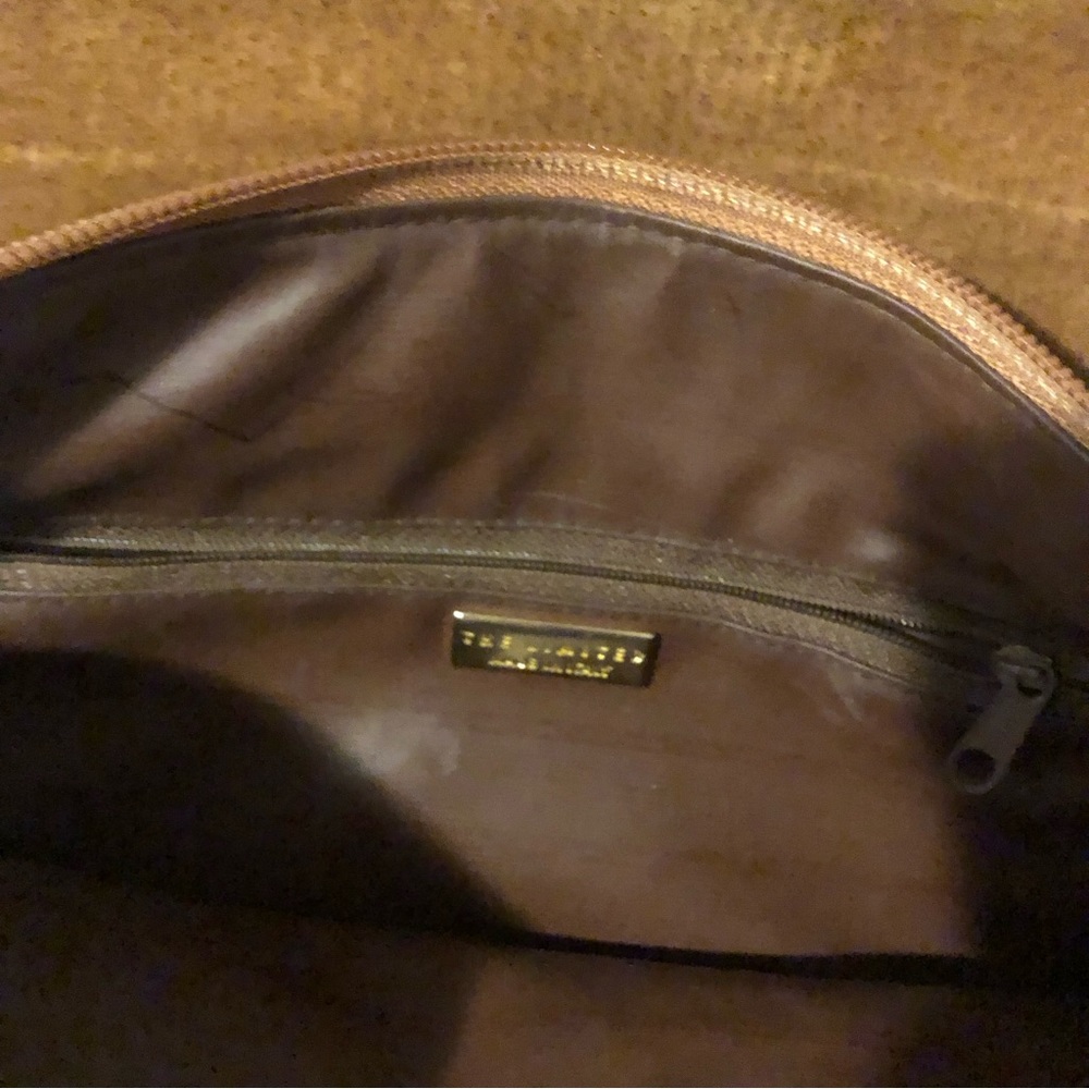 Limited Genuine Leather Saddle Crossbody Bag Brown - Picture 5 of 13